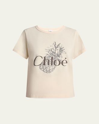Chloé Green And Purple Cotton T-shirt from $374.00 - on Stylight