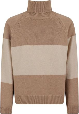 PESERICO Tricot Turtleneck - Dames - Coltruien - Beige - M - Truien & Vesten