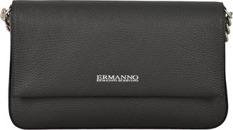 Ermanno Scervino Delizia Baguette Leren Schoudertas - Dames - Schoudertassen - Zwart - ONE Size - Leer - Tassen