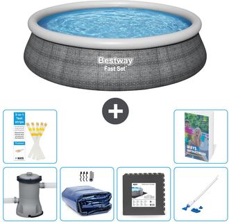 Bestway Piscina Bestway Fast Set Redonda - 457x84 Cm - 7-piezas S315