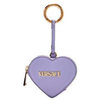 Versace Logo Heart Shape Coin Purse