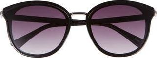 Vince Camuto 137mm Round Sunglasses in Black at Nordstrom Rack