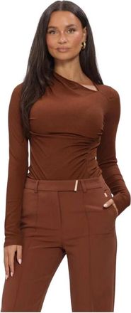 Aaiko Tops, Dames, Bruin, M, Jalisse Lyo 134