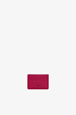 Ganni Persian Red Bou Card Holder in