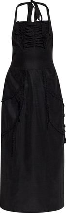 Maison Margiela Top met ruches - Zwart