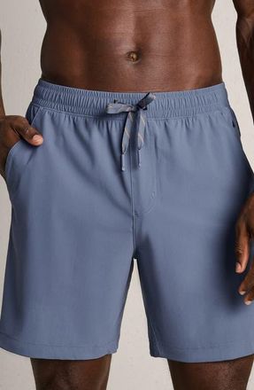 Rhone Pursuit 7-Inch Unlined Training Shorts in Shale Blue at Nordstrom, Size Xx-Large