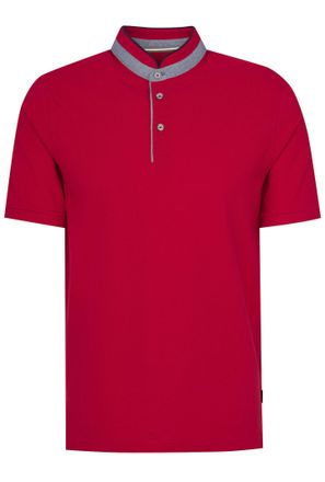 Bugatti Herren Poloshirt met opstaande kraag