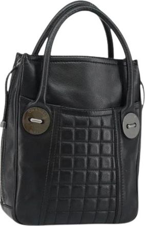 Chanel Pre-owned Handbags, female, Black, Size: ONE SIZE Pre-owned Vintage Handbag