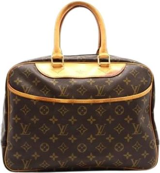 Louis Vuitton Pre-owned Handbags, female, Brown, Size: ONE SIZE Pre-owned Deauville Handbag