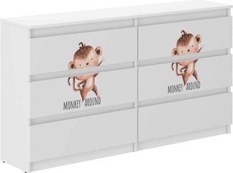 OEM C&oacute;moda Infantil R-140 Monkey Safari