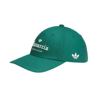 adidas Chavarria Logo Hat - male - Adidas - Outdoor Accessories - Green - ONE SIZE - Sport