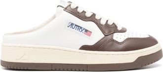 Autry White Round Toe Sneakers