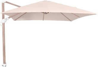 ED&Egrave;N JARD&Iacute; Parasol P&eacute;ndulo Premium 300x300cm imitaci&oacute;n madera, Spuncrylic 240g