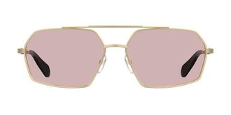 Moschino MOS210/S 000/Q4 Mens Sunglasses Gold Size 60