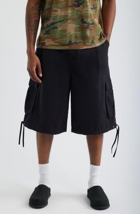 Elwood Big Core Cargo Shorts in Vintage Black at Nordstrom, Size 28