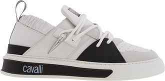 Roberto Cavalli Tiger Tooth Sneakers, Brand Size 41 ( US Size 8 )