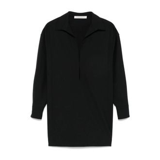 Philosophy di Lorenzo Serafini Short Dresses, female, Black, Size: 2XS Shirt Dresses
