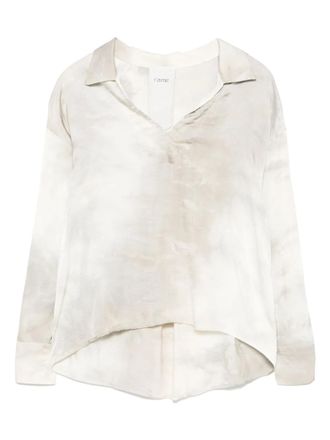 Rame V-neck blouse - Neutrals