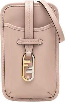 Fendi Pre-owned Fendi Leather O Lock Phone Pouch Crossbody Ladies JLQVLEYOJW1MRIFB