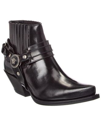 Versace Leather Bootie