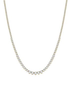 Untamed Petals Mayfair Tennis Necklace in Gold at Nordstrom