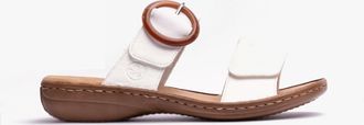 Rieker 60894-80 Womens Sandals White - Size UK 8