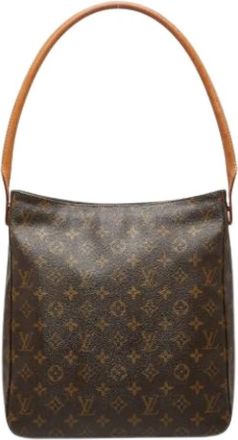 Louis Vuitton Pre-owned Shoulder Bags, female, Brown, Size: ONE SIZE Pre-owned Monogram Shoulder Bag