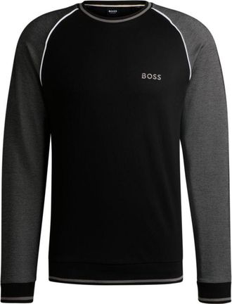 BOSS Sweatshirt with contrast piping