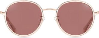 Polaroid PLD 4173/G/S/X Asian Fit Polarized DDB/KL Mens Sunglasses Gold Size 51