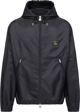 Moncler Moncler Hooded Windbreaker, Men, Blue, Size: 1