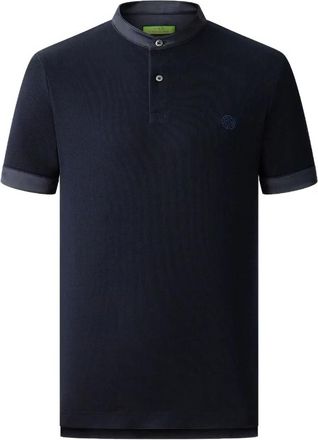 Shanghai Tang T-shirt con logo ricamato - Blu