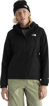 The North Face Antora Triclimate Jacket Womens Black Hooded Full Zip GBO3476