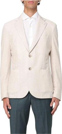 Luigi Bianchi Mantova Hombre, Chaquetas, Beige, Talla: L