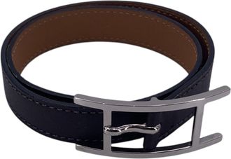 Herm&egrave;s Hermes leren armband Behapi