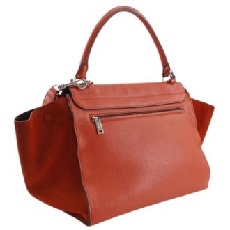 Celine Pre-owned Handbags, female, Orange, Size: ONE SIZE Pre-owned Vintage Handbag