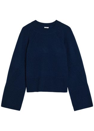 Joseph Maple Cashmere Jumper - Indigo - XL (UK16 / XL)