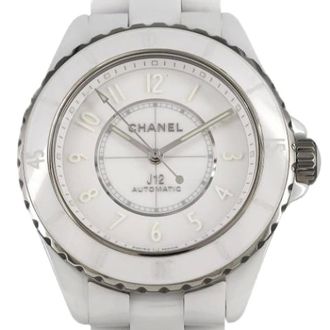 Chanel Pre-owned Vintage H6186 Polshorloge - Heren - Pre-owned - Wit - Maat: ONE Size