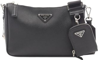 Prada Pre-owned Prada Saffiano Crossbody Bag Ladies PFOGBFONAKBIMY4X