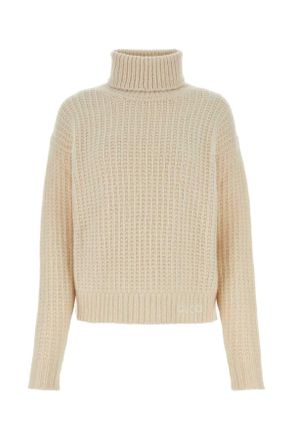 Gucci Sand Cashmere Blend Oversize Sweater