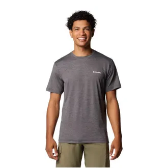 Columbia Heren Kwick Hike Terug T-Shirt (Zwart/Grafiet)