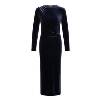 Part Two Midi Jurk - Dames - Casual kleedjes - Blauw - L - Kleedjes