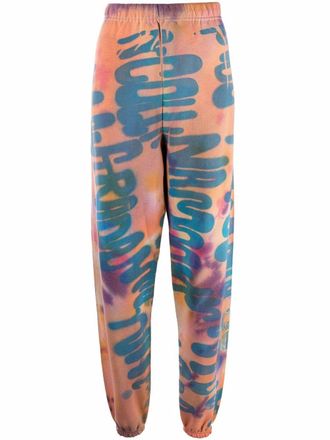 Collina Strada Pantaloni con stampa - Arancione