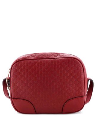 Gucci Bree Disco Microguccissima Leather Mini crossbody bag - women - Calf Leather/Leather - One Size - Red