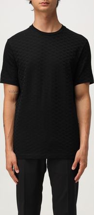 Emporio Armani T-shirt basic Emporio Armani in cotone con fantasia monogram