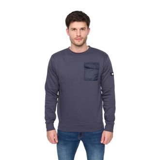 Duck and Cover Heren Trentforth Sweatshirt met ronde hals (Donkere marine)