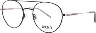 DKNY Ladies Gold Tone Rectangular Eyeglass Frames Dkny-Dk1025-400-51