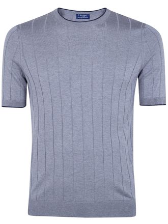 Barba Silk Round Neck Sweater