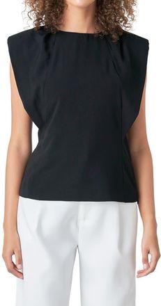endless rose Sleeveless Top in Black at Nordstrom, Size X-Small
