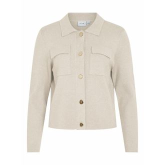 Vila Vest met polokraag en goudkleurige knopen