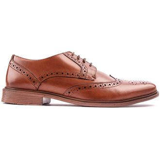 Silver Street London Silver Street Mens Field Brogue Shoes Tan 11 UK